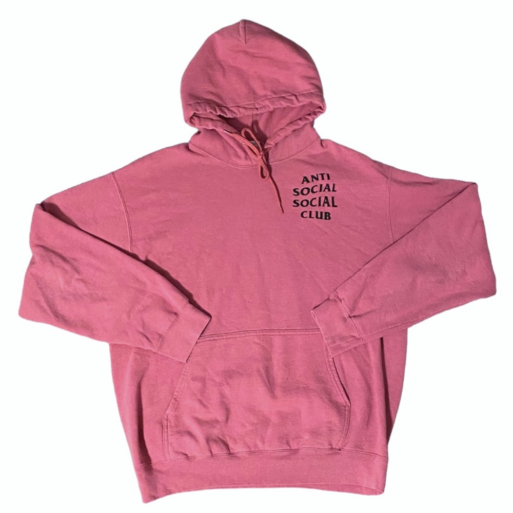 Anti Social Social Club Pink Sweatshirt